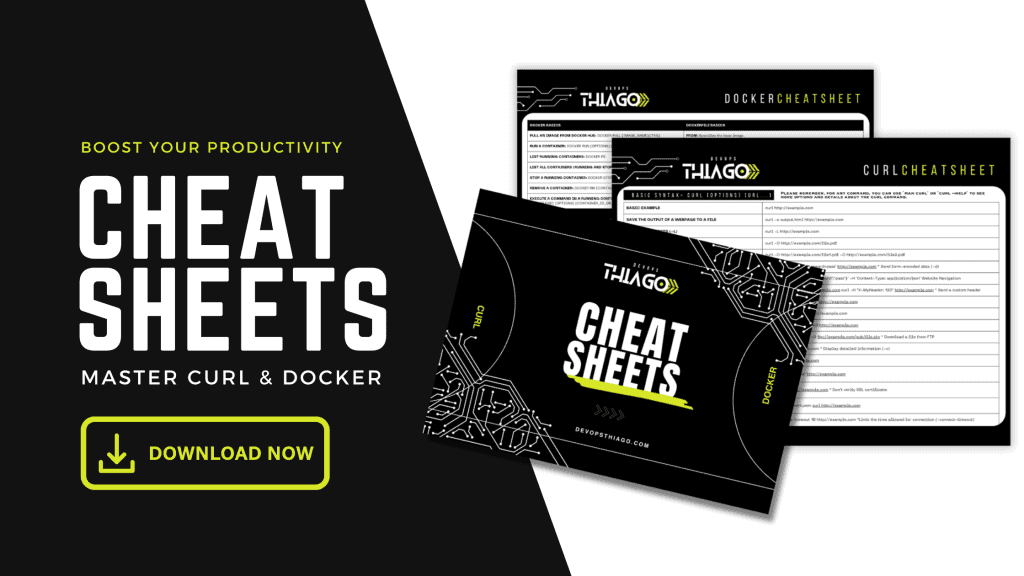 curl and docker cheat sheets download - devops thiago
